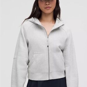 Lululemon Women's Gray Zip-Up Hoodie